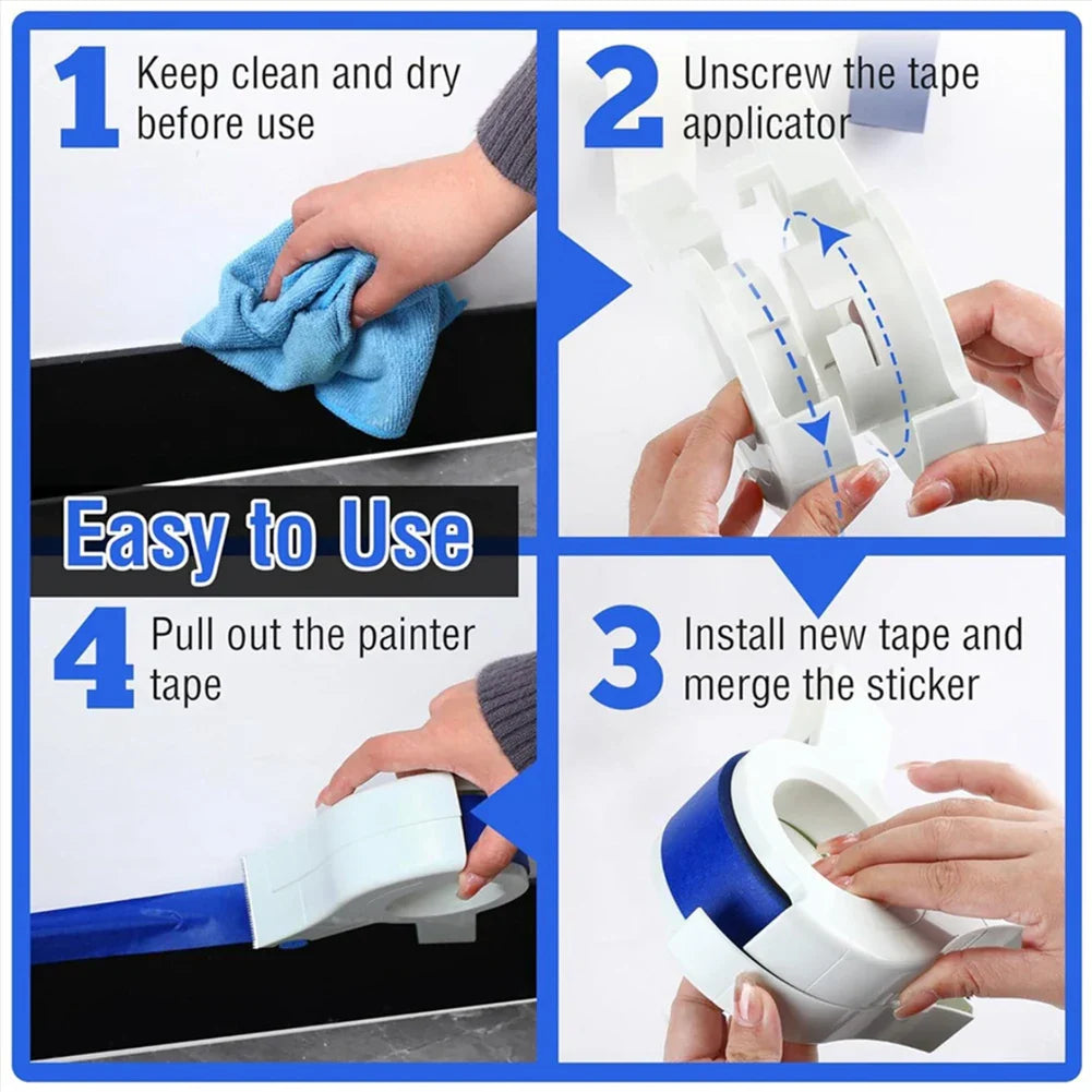 EasyTape™ - Malertapeapplikator for feilfrie kanter på sekunder