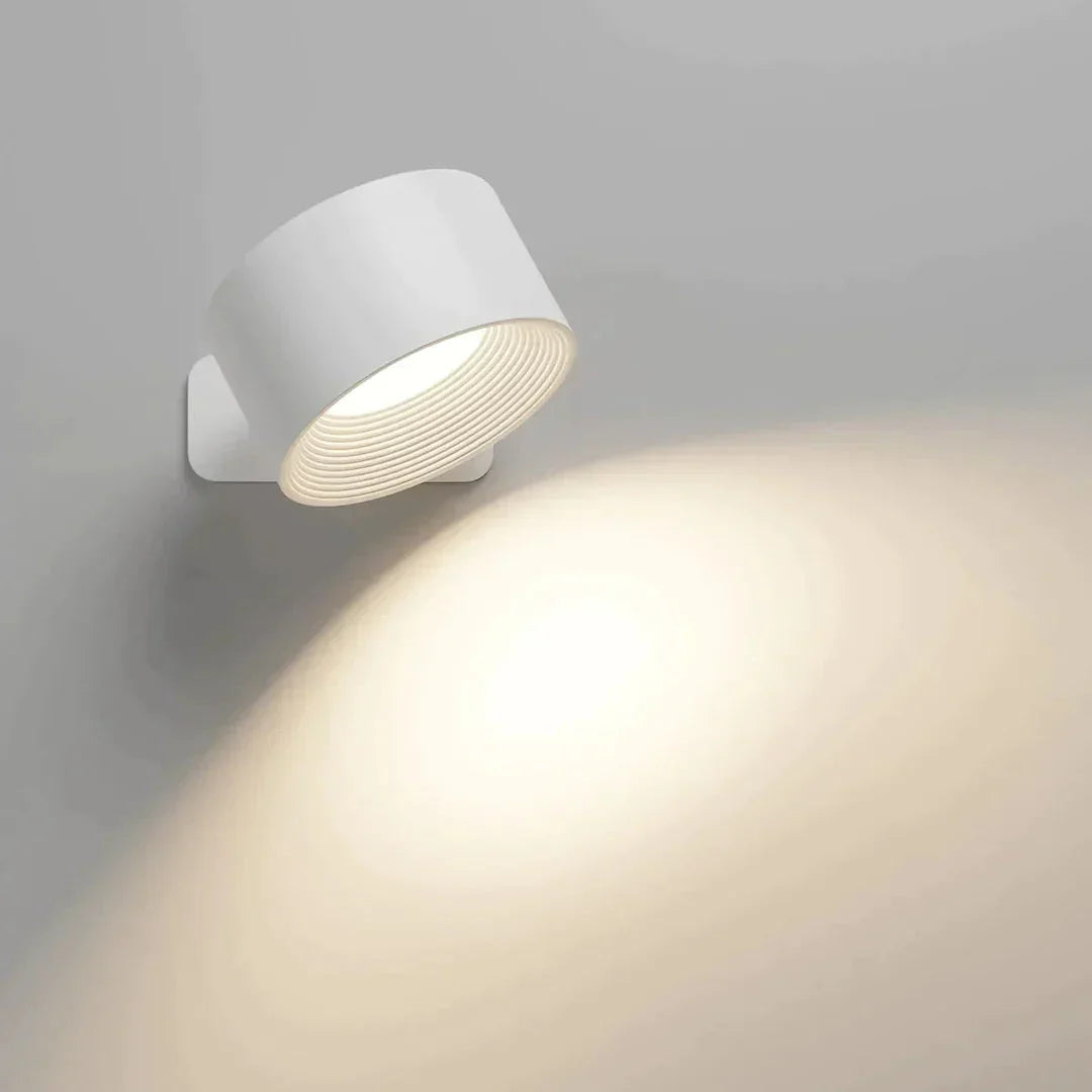 Wireless Magnetic Wall Lamp – 360° Rotating Light alternative angle