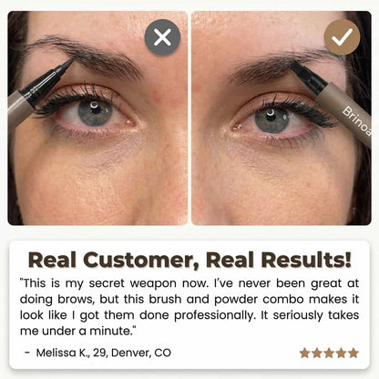 Vodotesné pero na microblading obočia - Odolné proti rozmazaniu, výdrž 12 hodín