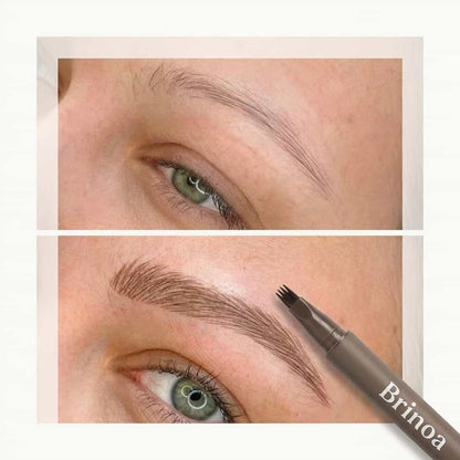 Vodotesné pero na microblading obočia - Odolné proti rozmazaniu, výdrž 12 hodín