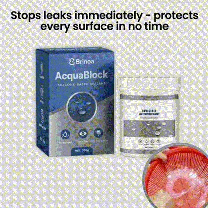AquaBlock™ neviditeľné vodotesné tesnenie