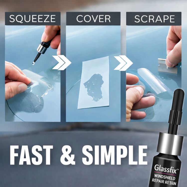 Glassfix™ | Reparér enkelt sprekker og riper