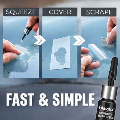 Glassfix™ | Reparér enkelt sprekker og riper