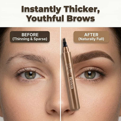 Vodotesné pero na microblading obočia - Odolné proti rozmazaniu, výdrž 12 hodín