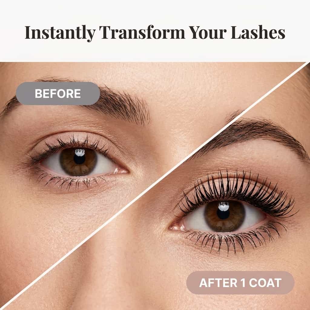 LongLash™ - Hypoallergen 5D-mascara med silkefibre