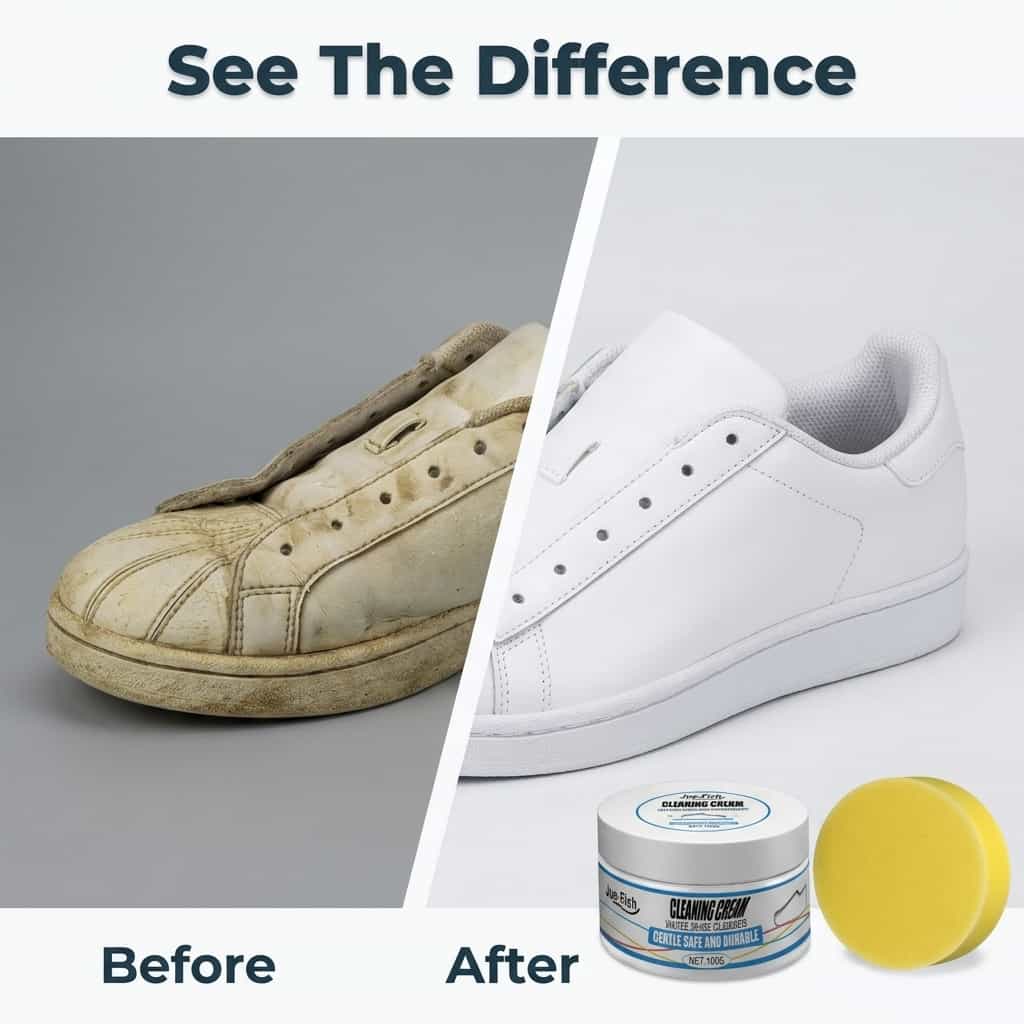 ShoeFresh™ - Rengjøringsformel for hvite joggesko
