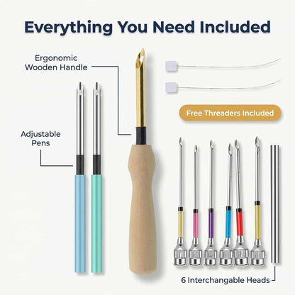 EasySew™ - Ergonomisk grep for smertefri brodering