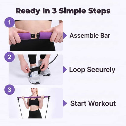 FlexFit™ - Alt-i-ett hjemmetrenings- og toningssystem