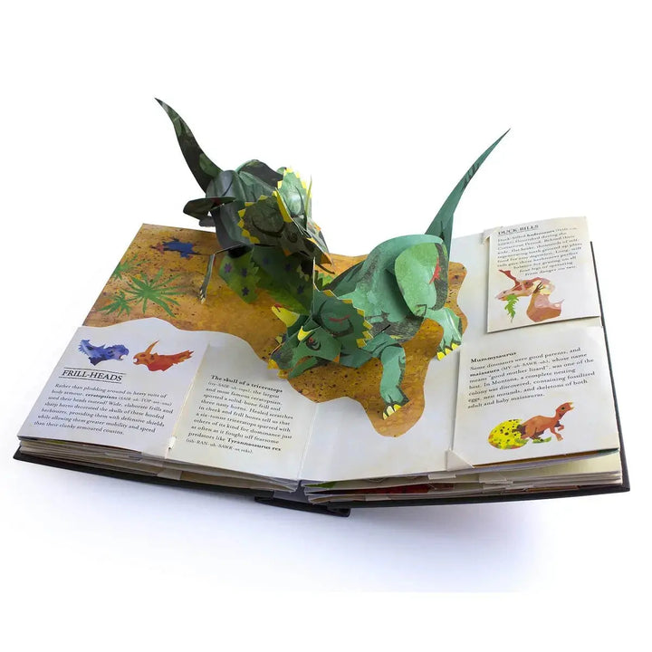 3D vystreľovacia kniha Dinosaury
