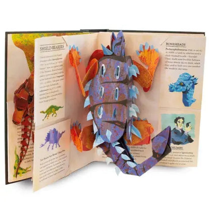3D vystreľovacia kniha Dinosaury
