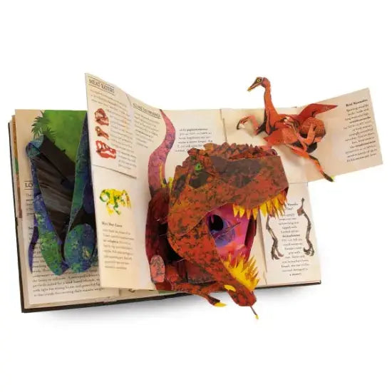 3D vystreľovacia kniha Dinosaury
