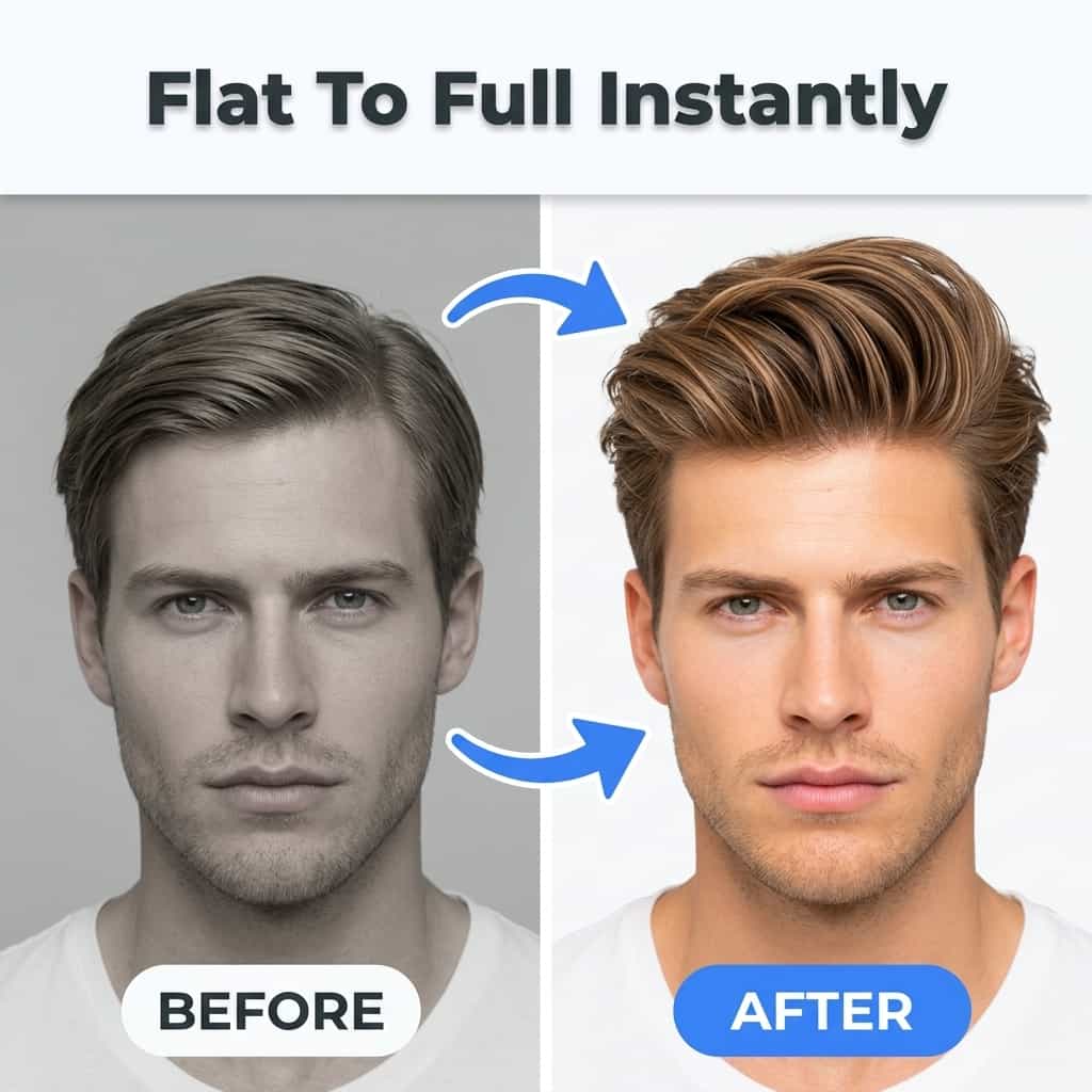 VoluLift™ - Ergonomisk stylingkam