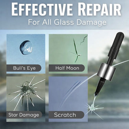 Glassfix™ | Reparér enkelt sprekker og riper
