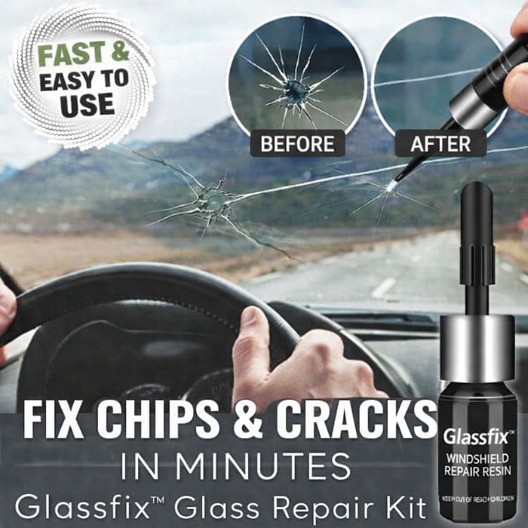 Glassfix™ | Reparér enkelt sprekker og riper