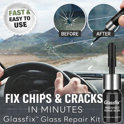 Glassfix™ | Reparér enkelt sprekker og riper