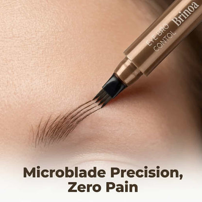 Vodotesné pero na microblading obočia - Odolné proti rozmazaniu, výdrž 12 hodín