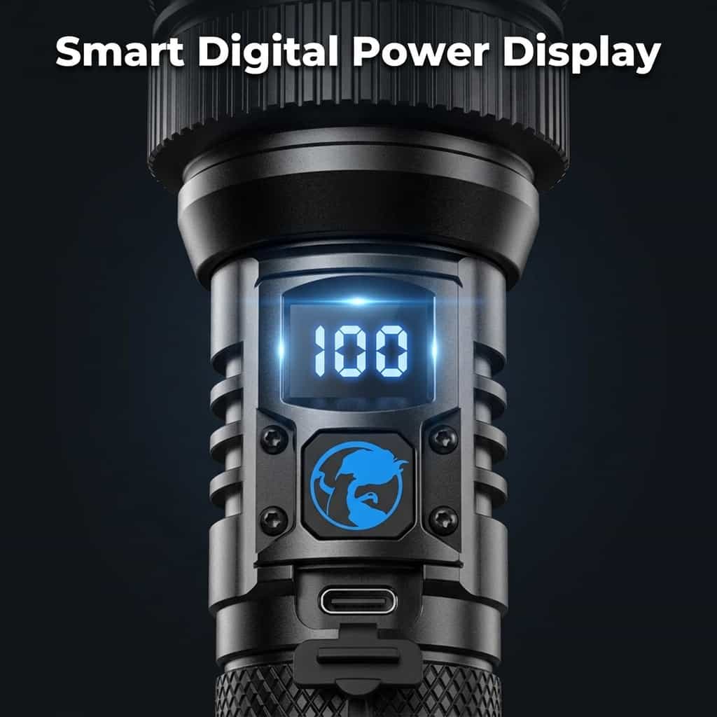 BrightMax™ - Ultra jasná LED baterka so zoomom