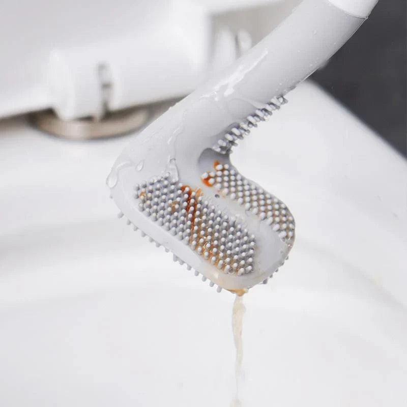 Silikónová WC kefa - Žiarivo čisté toalety bez námahy
