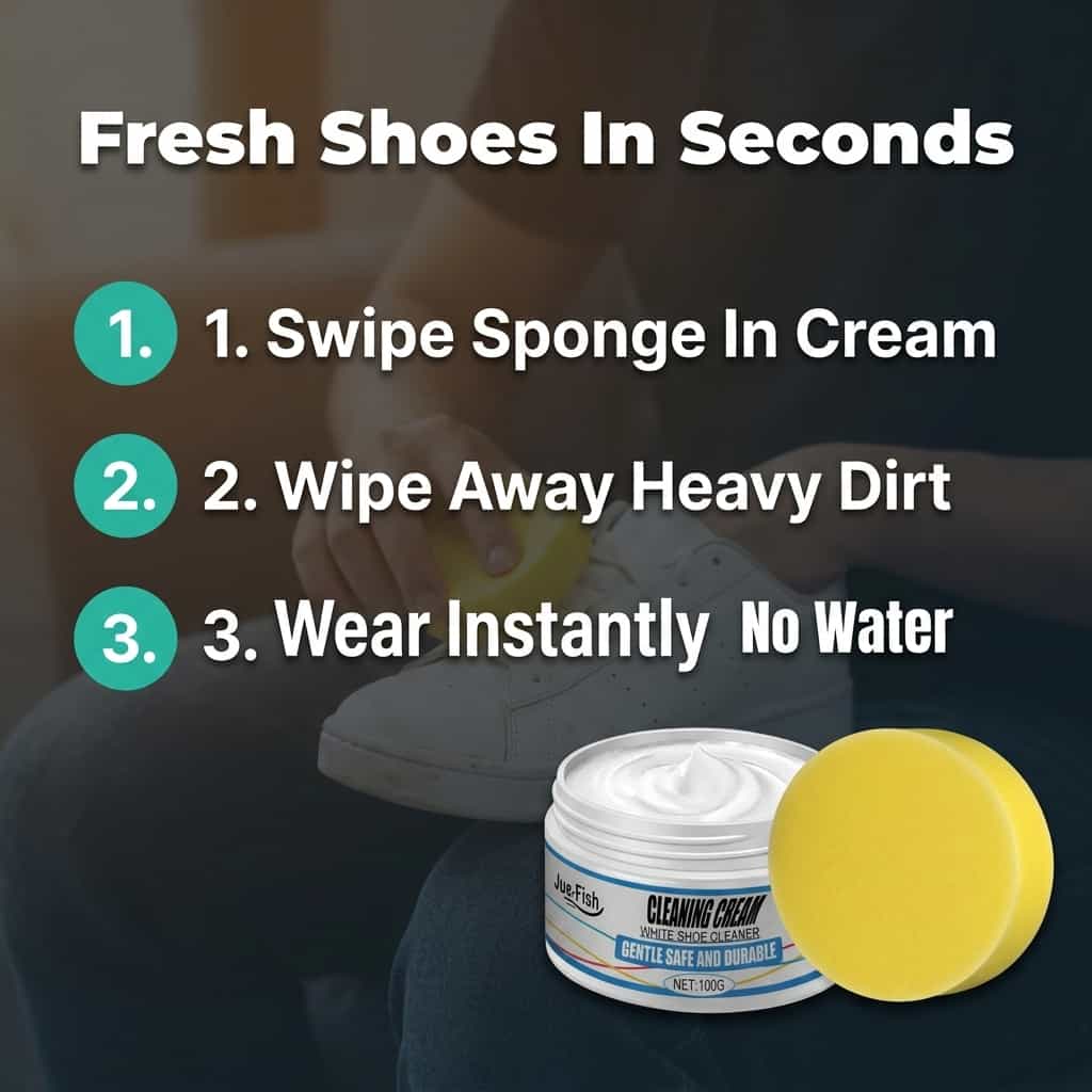 ShoeFresh™ - Rengjøringsformel for hvite joggesko
