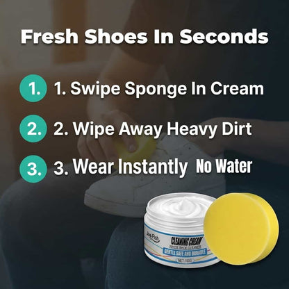ShoeFresh™ - Rengjøringsformel for hvite joggesko
