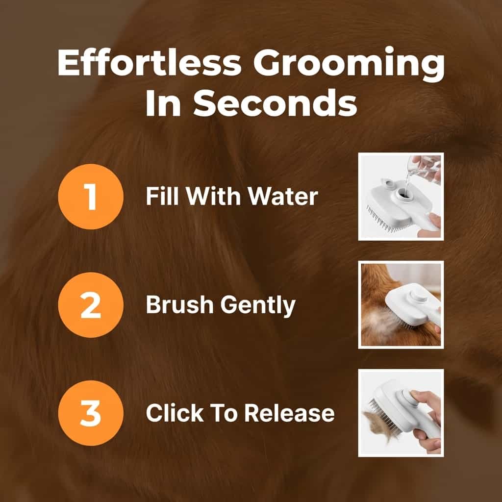 FurBrush™ - The Ultimate Comfortable Grooming Ritual for Your Pet