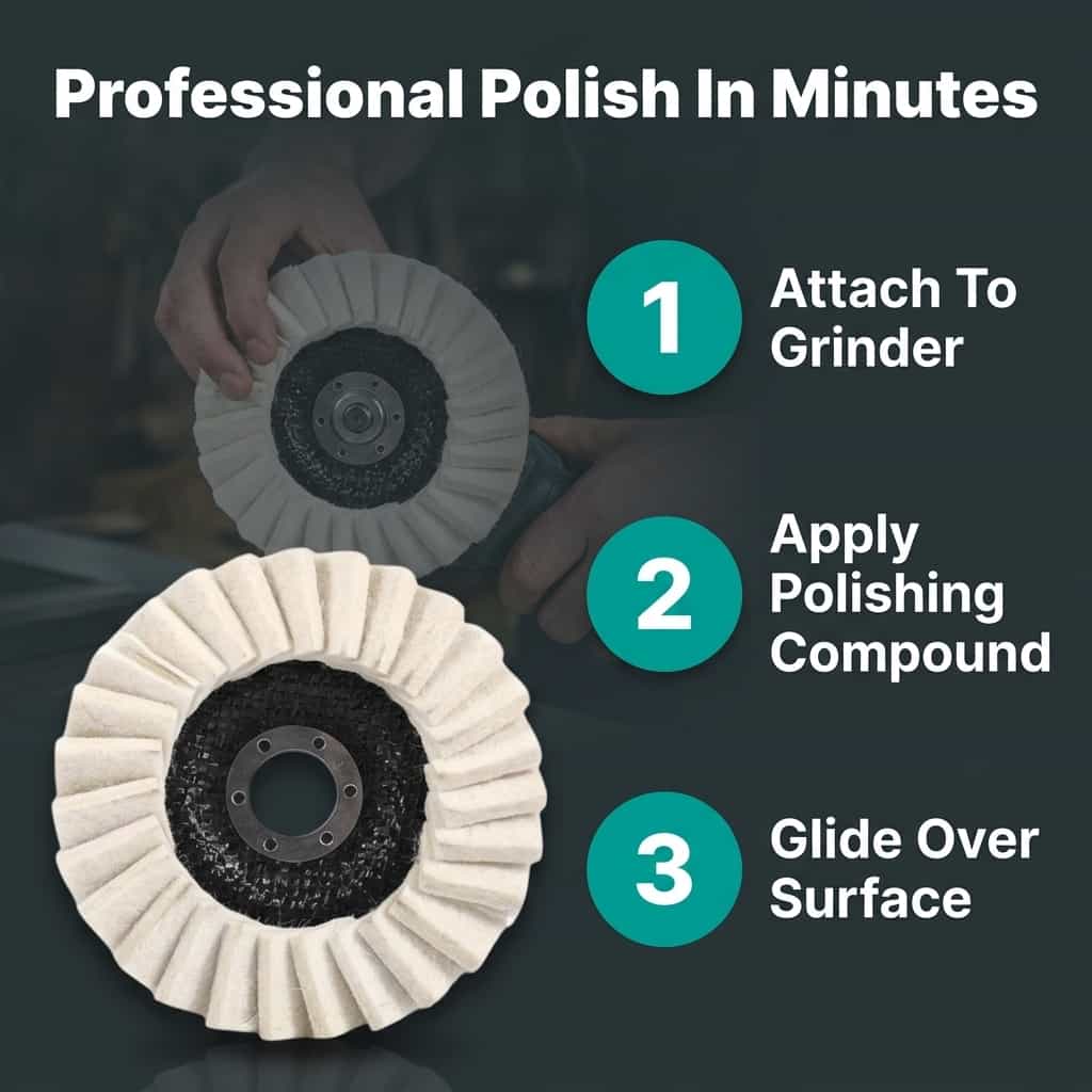 Ull poleringspute - Oppnå en profesjonell speilblank finish