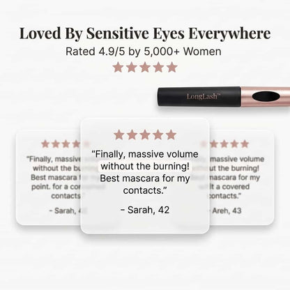LongLash™ - Hypoallergen 5D-mascara med silkefibre