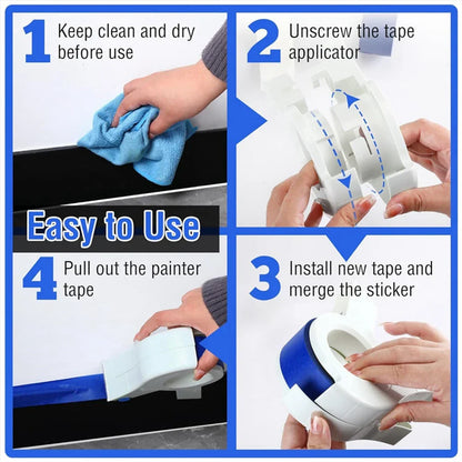 EasyTape™ - Aplikátor maliarskej pásky pre dokonalé okraje za sekundy
