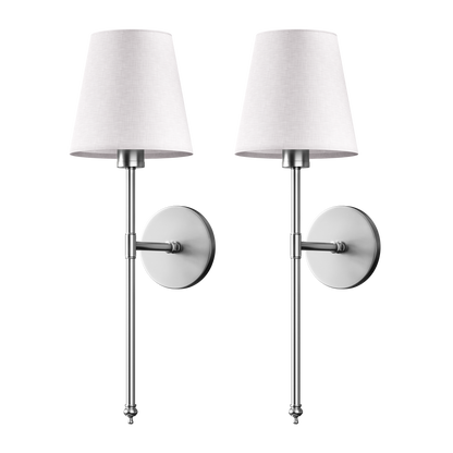 Elegante trådløse vegglamper - Verktøyfri montering