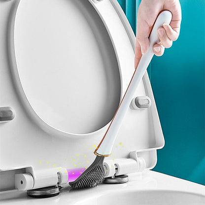 Silikon toalettbørste - Hygienisk veggmontert design