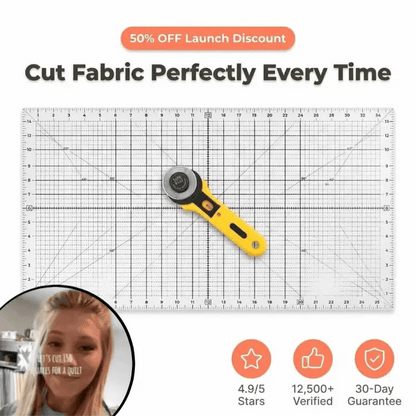 QuickCut™ - Presné strihanie látky za sekundy