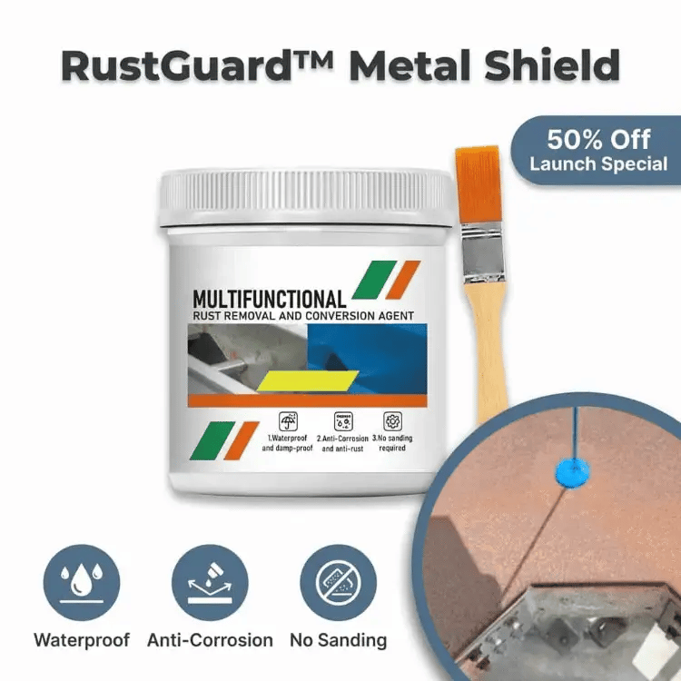 RustGuard™ - Odstraňovač hrdze a ochrana kovu