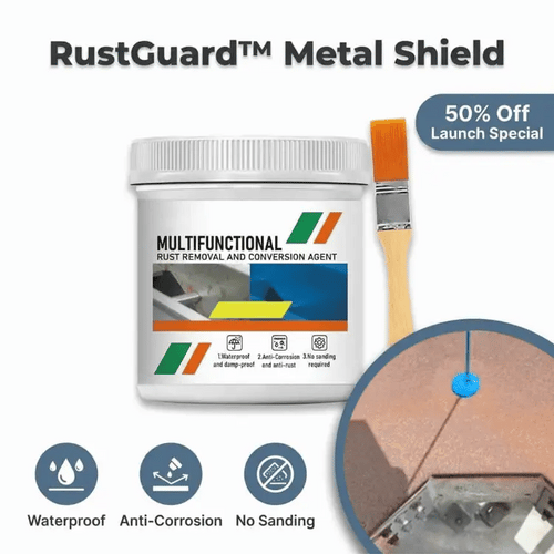 RustGuard™ - Odstraňovač hrdze a ochrana kovu