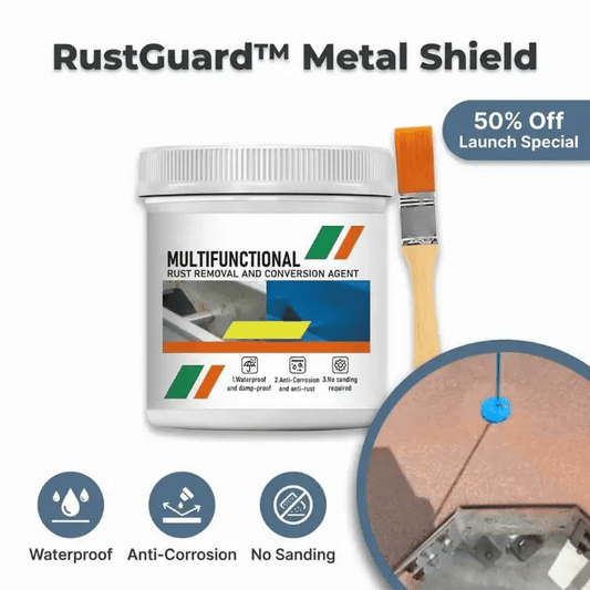 RustGuard™ - Rust Remover & Metal Protector