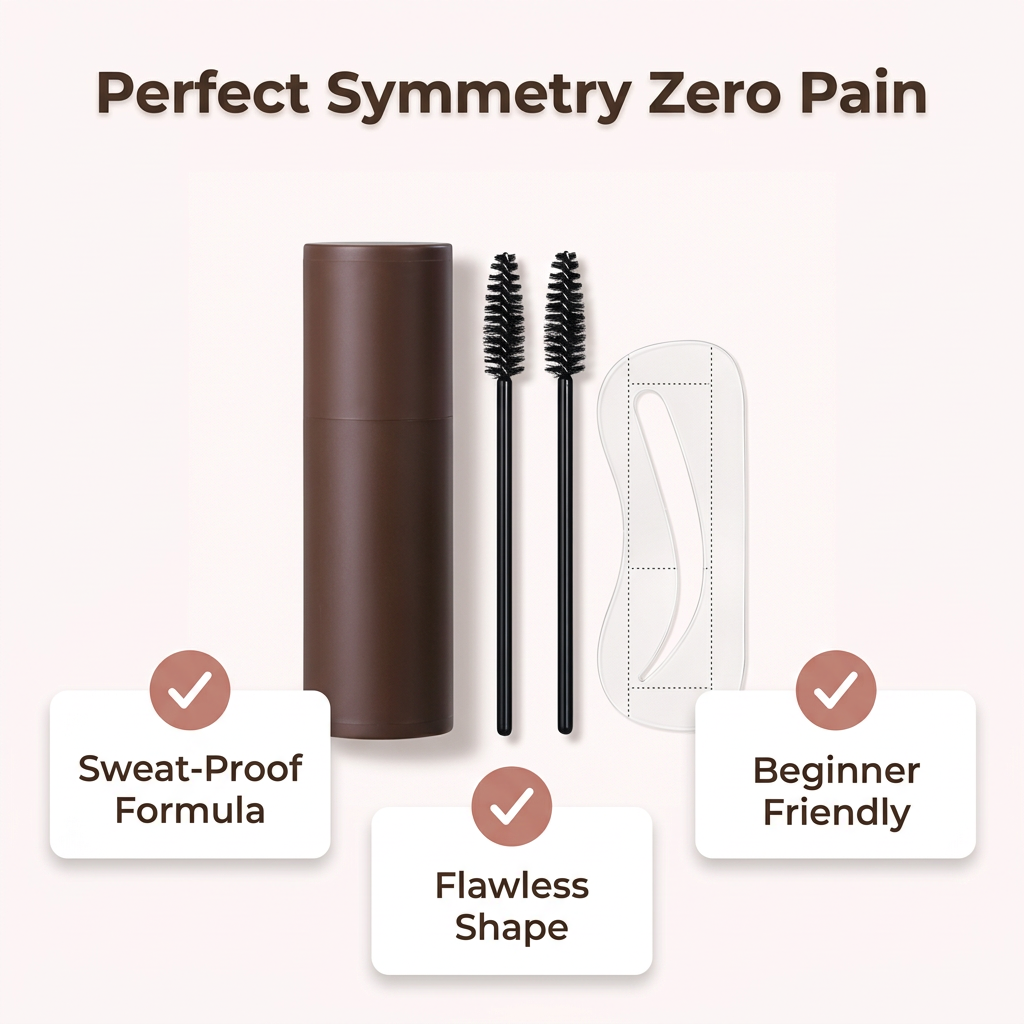 EasyBrow™ - Oppnå feilfrie symmetriske bryn på bare ett minutt