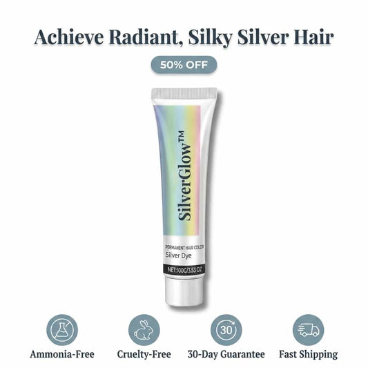 SilverGlow™ - Ammonia-Free 2-in-1 Silver Hair Formula
