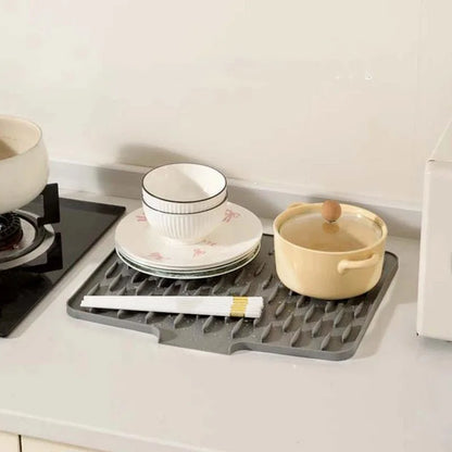QuickDry™ - Skråstilt silikonmatte for rask vannavrenning