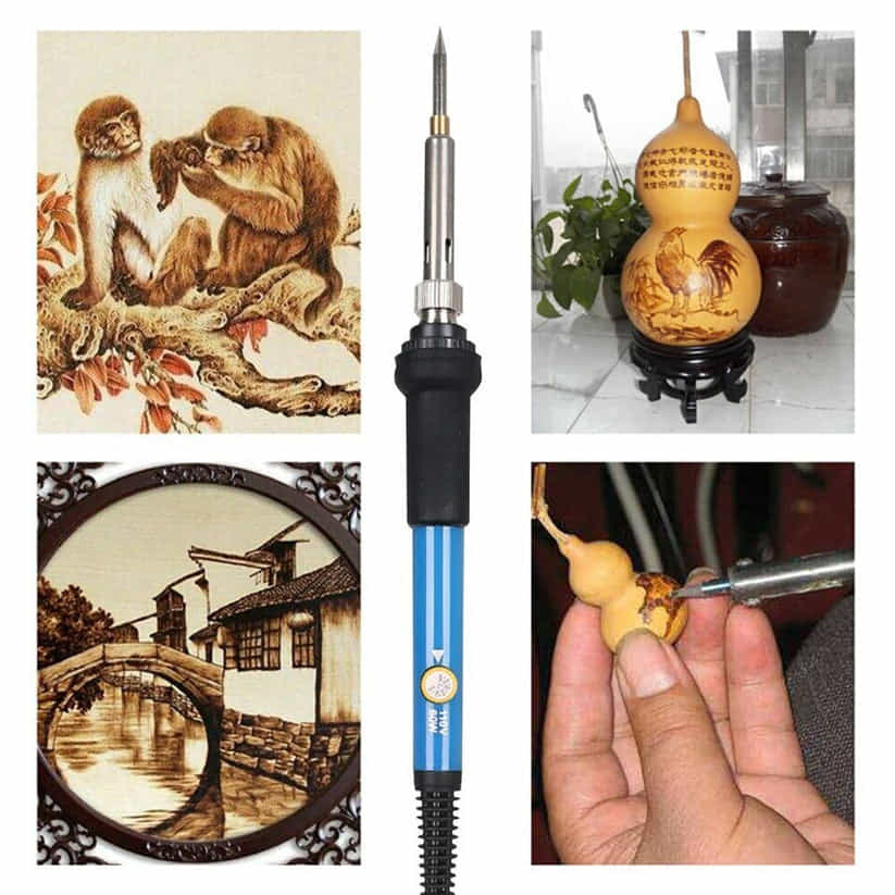 专业烧画笔 - 可调节温度控制