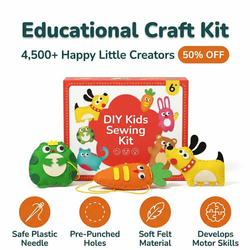 PlayCraft™ - Trygt DIY hobbysett for barn