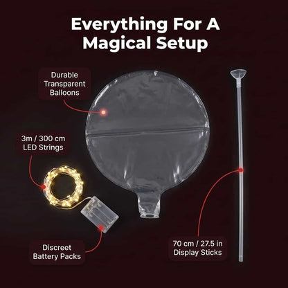 LED dekorative festballonger